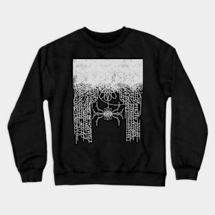 Spiderwebbed Crewneck Sweatshirt